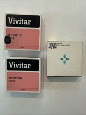 Lot Of 3 Special 55mm Effect Filters 1 Hoya And 2 Vivitar