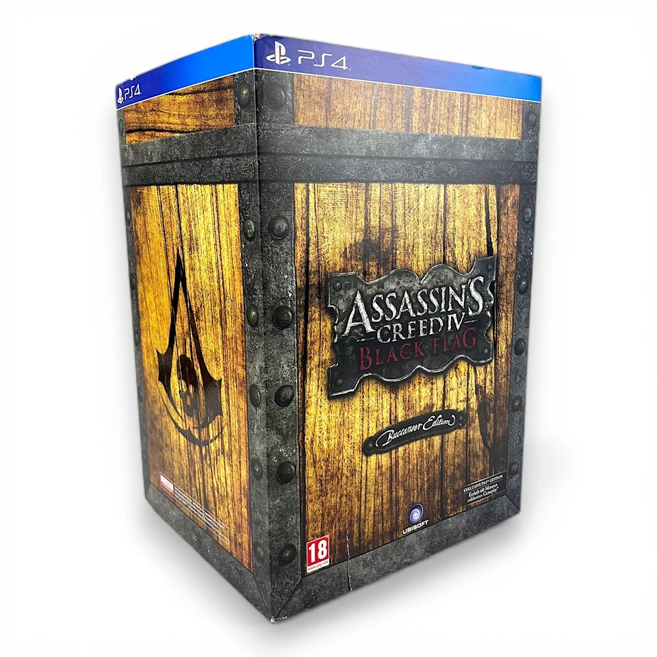 PS4 SA 2109 Assassin´s Creed Black Flag Buccaneer Edt EU mit OVP UNVOLLSTÄNDIG - Bild 1 von 4