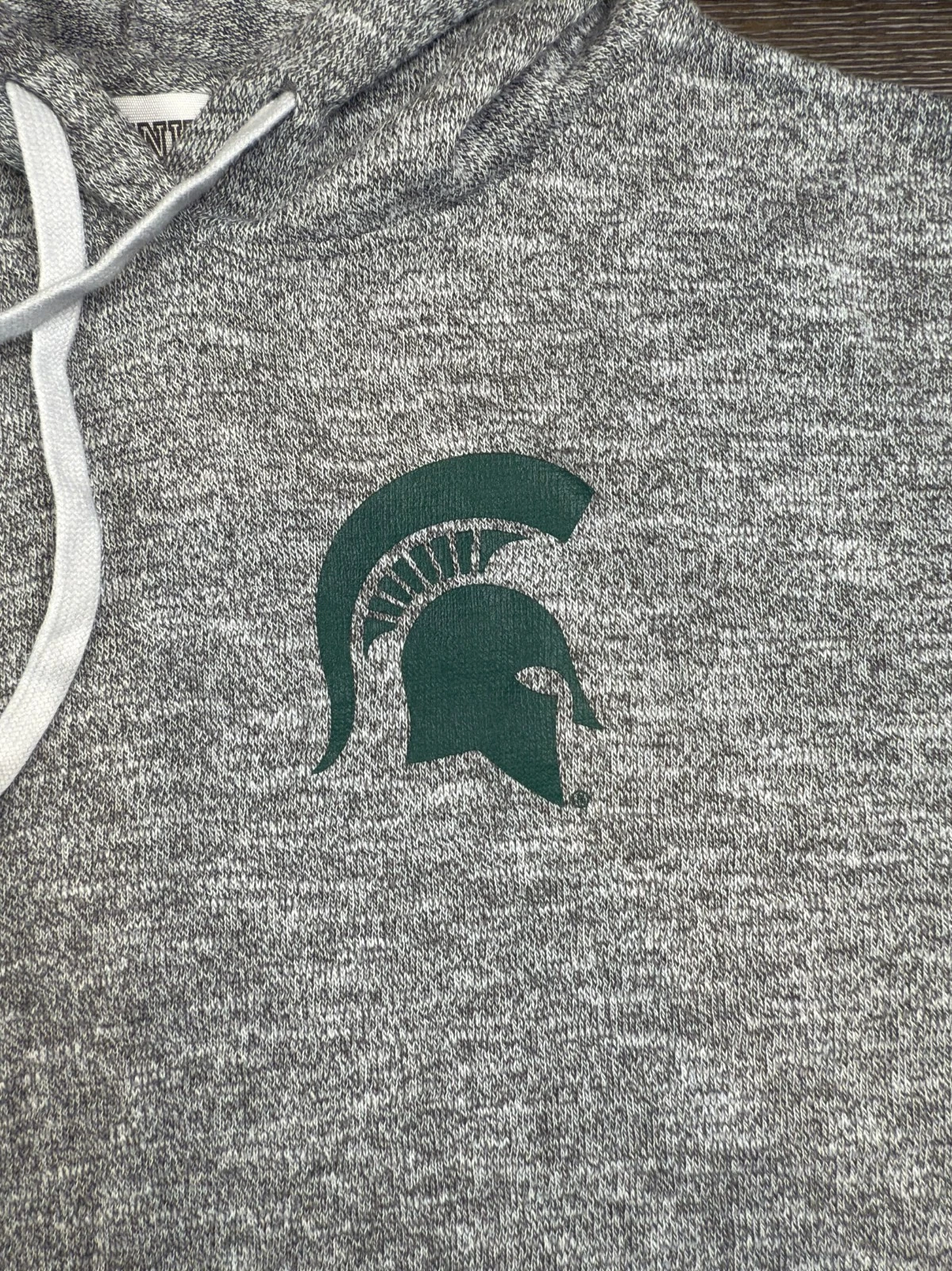 UNDERCOVER Felpa con cappuccio manica lunga rosa Victoria's Secret Michigan State University Trogans taglia S