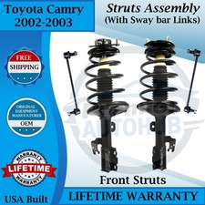 Monroe Oem Front Struts Wsway Bar For 2002-2003 Toyota Camry Lifetime Warranty Monroe Oem Front Struts Wsway Bar For 2002-2003 Toyota Camry Lifetime Warranty