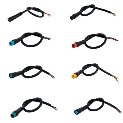 Ebike Display Stecker 2/3/4/5/6 Pin Kabel Wasserdicht D 'em Notfall Draht