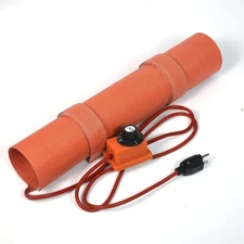 PVC Heating Blanket for Bending Pipes 2" to 3" | Adjustable Temperature Control 