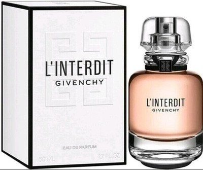 GIVENCHY L'INTERDIT EAU DE PARFUM SPRAY FOR Women 1.7 oz / 50 Ml BRAND NEW RARE