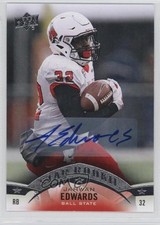 2015 Upper Deck Star Rookie Auto Jahwan Edwards #54 Auto 4g6