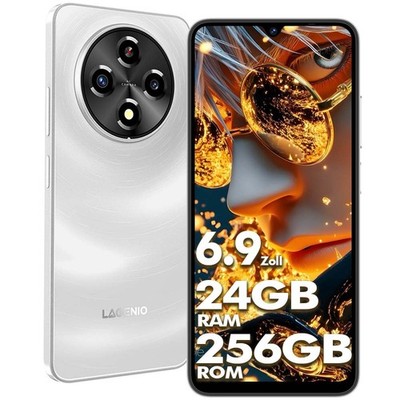 LAGENIO A12 Pro 6.9 Zoll Smartphone 24GB+256GB 6500mAh 120Hz 50MP Dual SIM Handy