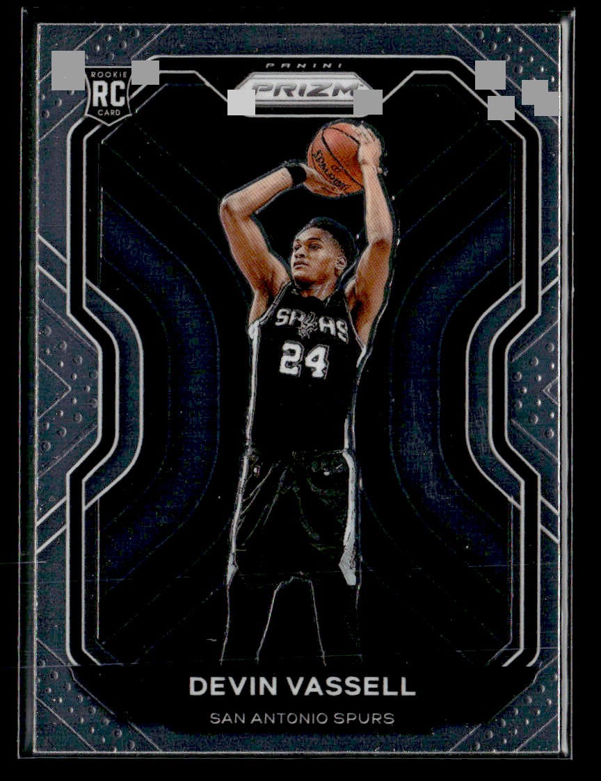 2020-21 Panini Prizm #252 Devin Vassell Rookie Card San Antonio Spurs