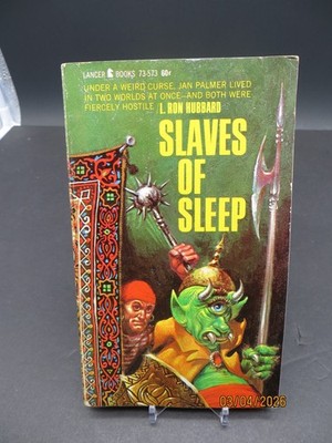 19667 Lancer Books Paperback L. Ron Hubbard Slaves Of Sleep