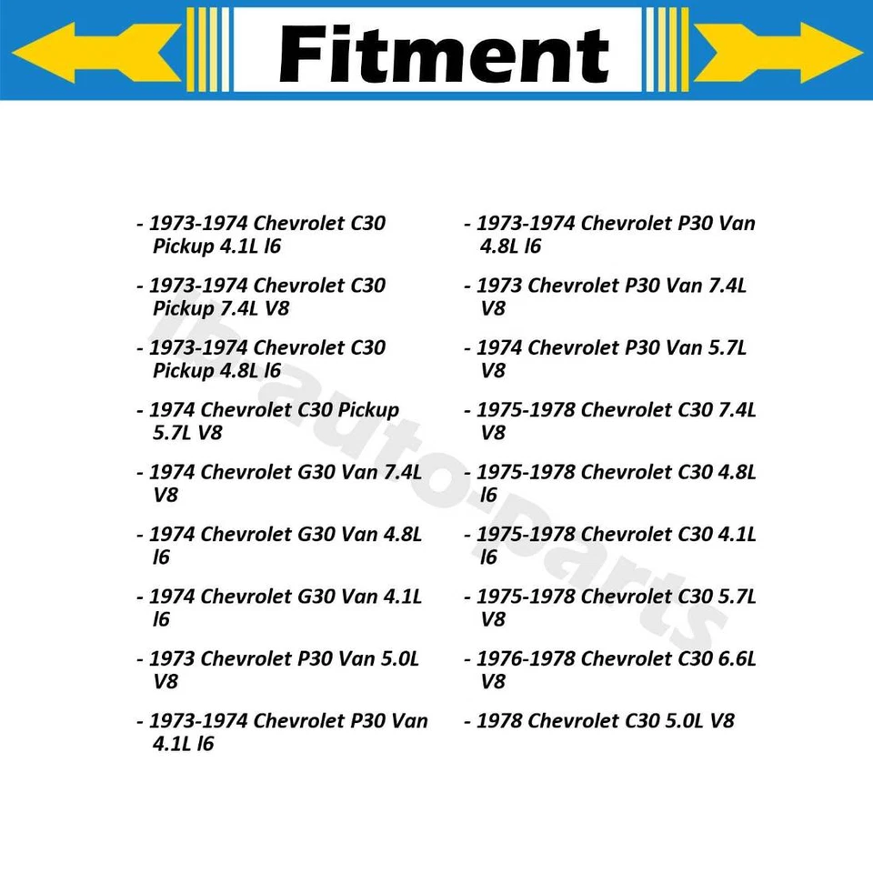 2X Manguera de línea de freno delantero primera parada para camioneta Chevrolet C10 1973-1973 Foto 2 de 4