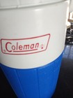 Vintage Coleman 1/2 Gallon Thermos w/ Handle Blue USA Made. Straw Spout — photo 7