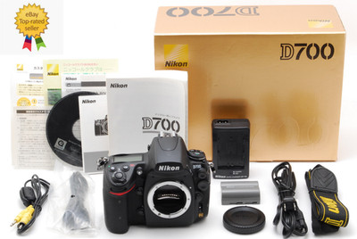 SC 16,362 [MINT in BOX] Nikon D700 12.1MP Digital SLR Camera Black Body JAPAN