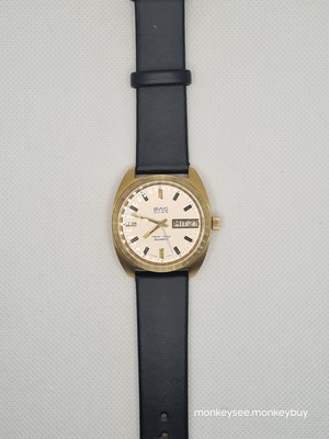 BWC Swiss Transi-Tronic Quartz Electronic (Buttes Y2) Vintage Swiss Made Watch