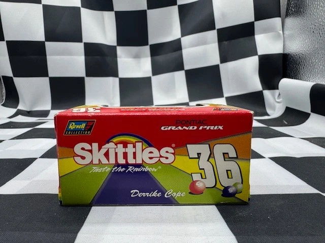 Revell 1997 NASCAR Diecast 1/64 Derrike Cope's #36 Skittles Pontiac Grand Prix Foto 3 de 4