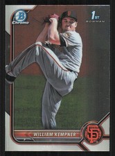 2022 Bowman Chrome Draft #BDC3 William Kempner