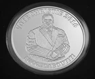 2016 Christie Reverse Proof Silver Shield 1 Troy oz .999 Silver Round BOX & COA