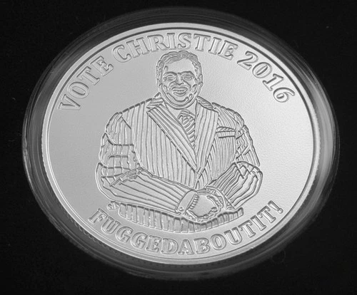 2016 Christie Reverse Proof Silver Shield 1 Troy oz .999 Silver Round BOX & COA