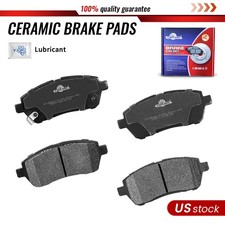 4Pcs For 2011 2012 2013 2014 Ford Fiesta Mazda 2 Front Ceramic Brake Pads