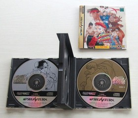 Street Fighter Collection Zero Real Battle set of 4 games Sega Saturn Japan