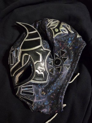 MISTICO LUCHADOR PROGRADE MASK WRESTLER MASCARA LUCHALIBRE WWE RUDO CARISTICO AA