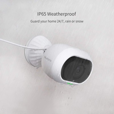 BLURAMS 2K SECURITY CAMERA OUTDOOR 360 PTZ CAMERAS FOR HOME SECURITY - WHITE