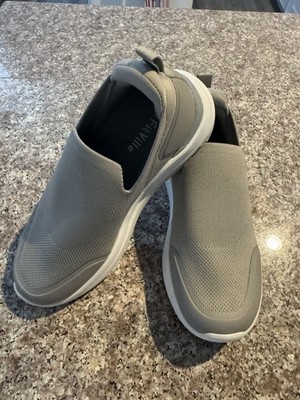 NWT FitVille Womens s  Size 7 Extra Wide Brisk Walk Recovery Slip On Shoes Gray