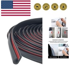 Car Door Edge Guards Self Adhesive Rubber U Channel Edge Trim Metal Edge Prot...