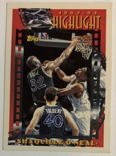 1993-94 Topps - Season Highlights Shaquille O'Neal #3