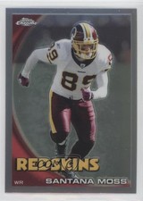 2010 Topps Chrome Refractor Santana Moss #C52 10kj