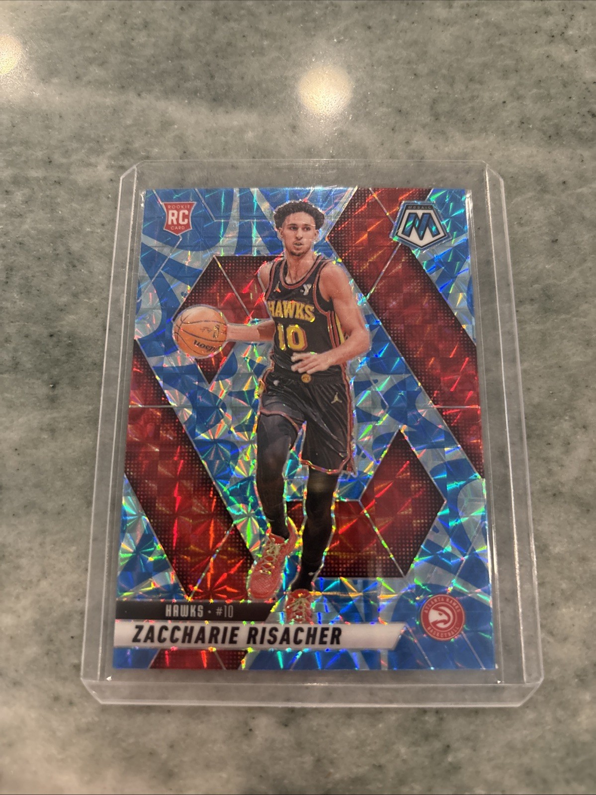 2024-25 Panini Mosaic Rookies Zaccharie Risacher #213 (RC)