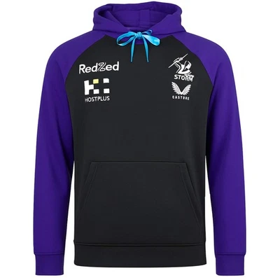 Castore Melbourne Storm Long Sleeve Mens Black Training Hoodie TM0436_BLACK