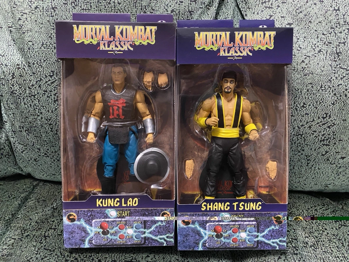 McFarlane Mortal Kombat Klassic  Shang Tsung Kung Lao Set IN Hand Ready To Ship