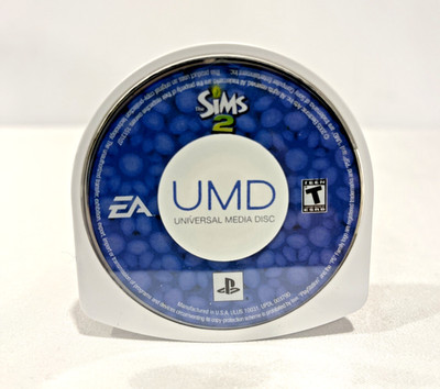 THE SIMS 2 SONY PSP PLAYSTATION PORTABLE UNIVERSAL MEDIA DISC ELECTRONIC ARTS