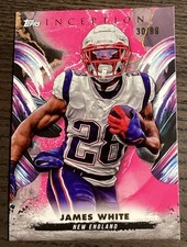 2024 Topps Inception James White #99 Magenta Parallel /99 Patriots!