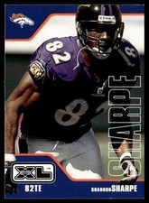 2002 Upper Deck XL Shannon Sharpe Denver Broncos #46