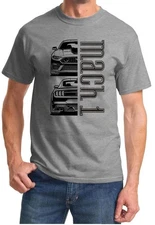 2021-23 Ford Mach 1 Mustang Front/Back Half Design Classic Tshirt