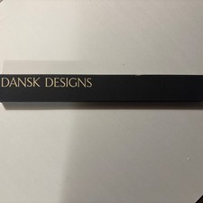Vintage Dansk Designs 12 Hand Dipped Blue  15" Slim Tiny Tapers#1861,  1/4&rdquo; Dia.