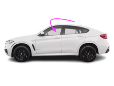 Fits: 2015-2019 BMW X6 4 Door Utility Driver side Front Left Door Window Glass