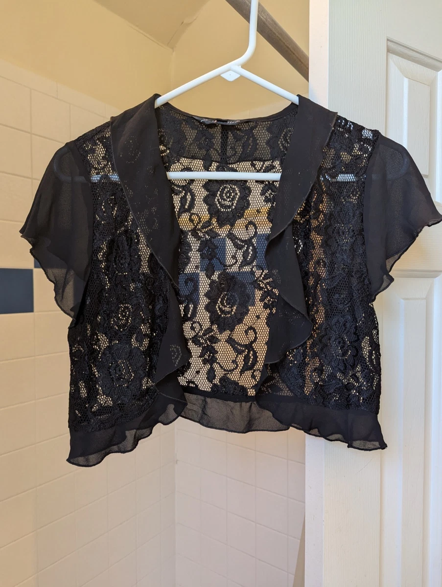 black lace bolero products for sale | eBay