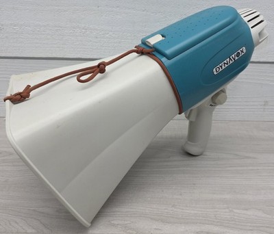 Dynavox 15W Megaphone w/ Foghorn Siren Model 4H973A Voice Amplifier Horn
