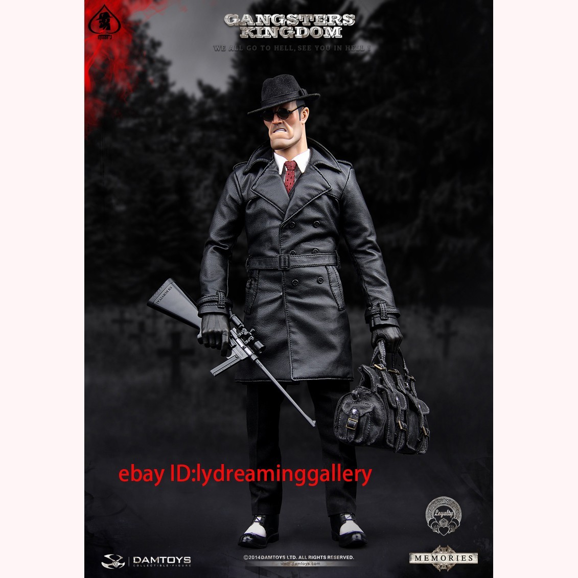 DAMTOYS GK001MX GANGSTERS KINGDOM Spade J-Memories Ver 1/6 Limited