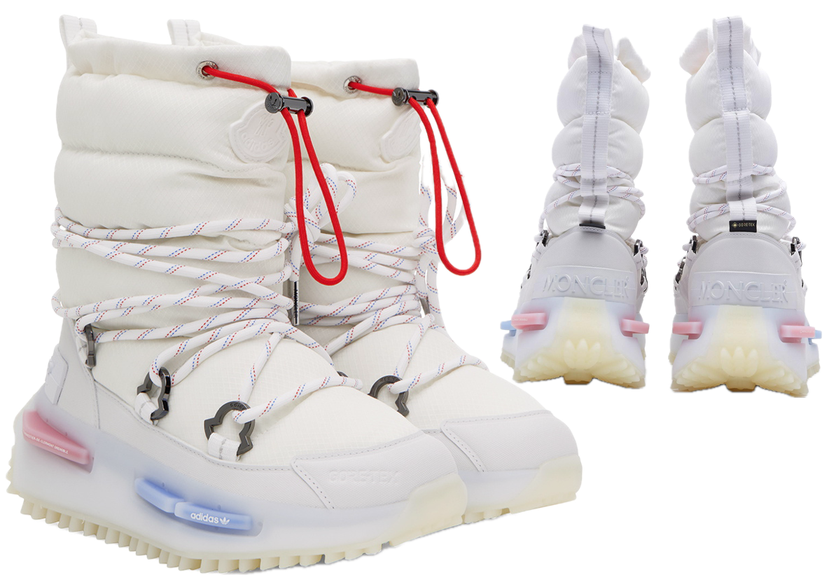 MONCLER X ADIDAS ORIGINALS NMD ブーツ 24.5 モンクレール(MONCLER)モンクレール MONCLER × adidas M NMD MID