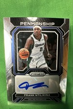 2022-23 Panini Prizm - Penmanship Frank Ntilikina #PNM-FRN (AU)