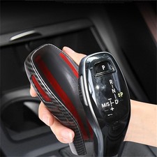 Bucht ABS-Kohlefaser-Stil Schaltknaufabdeckung für BMW X1 1 F48 F40 2020-2022
