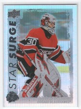 #SS-9 2023-24 Upper Deck Star Surge Jaxson Stauber Chicago Blackhawks