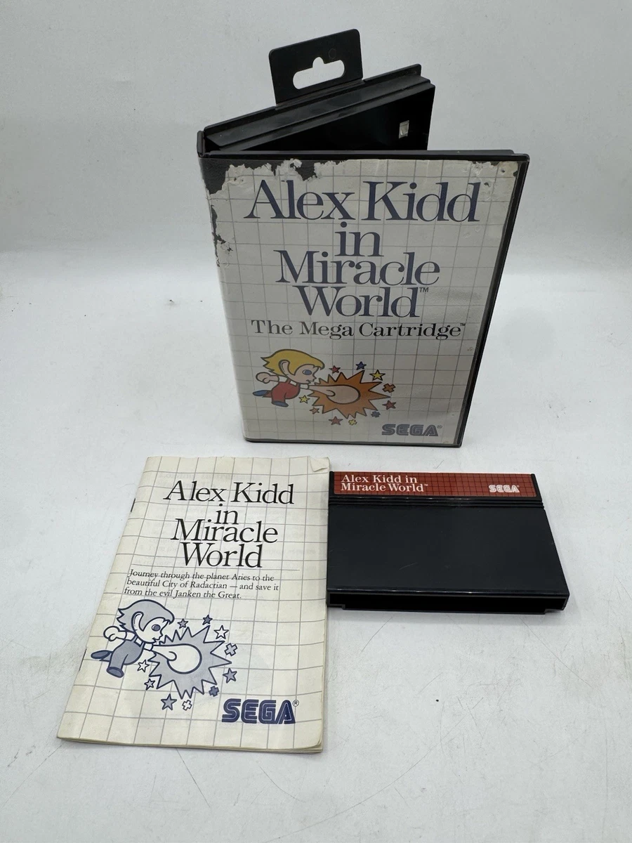 Sega Master System Alex Kidd in Miracle World Video Games for sale