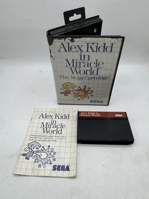 Alex Kidd in Miracle World- Sega Master System Damage To Case Art