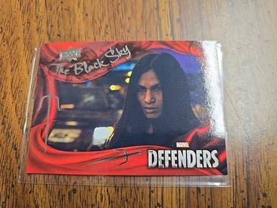 Marvel Defenders Black Sky Trading Card BS6 Elodie Yung as Elektra Black Sky 