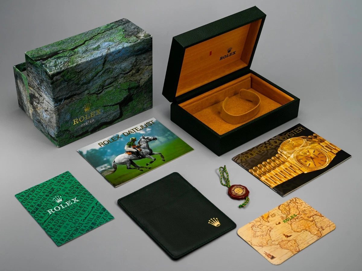 Rolex 1990-1999 Year Manufactured Watch Presentation Box (Single)s