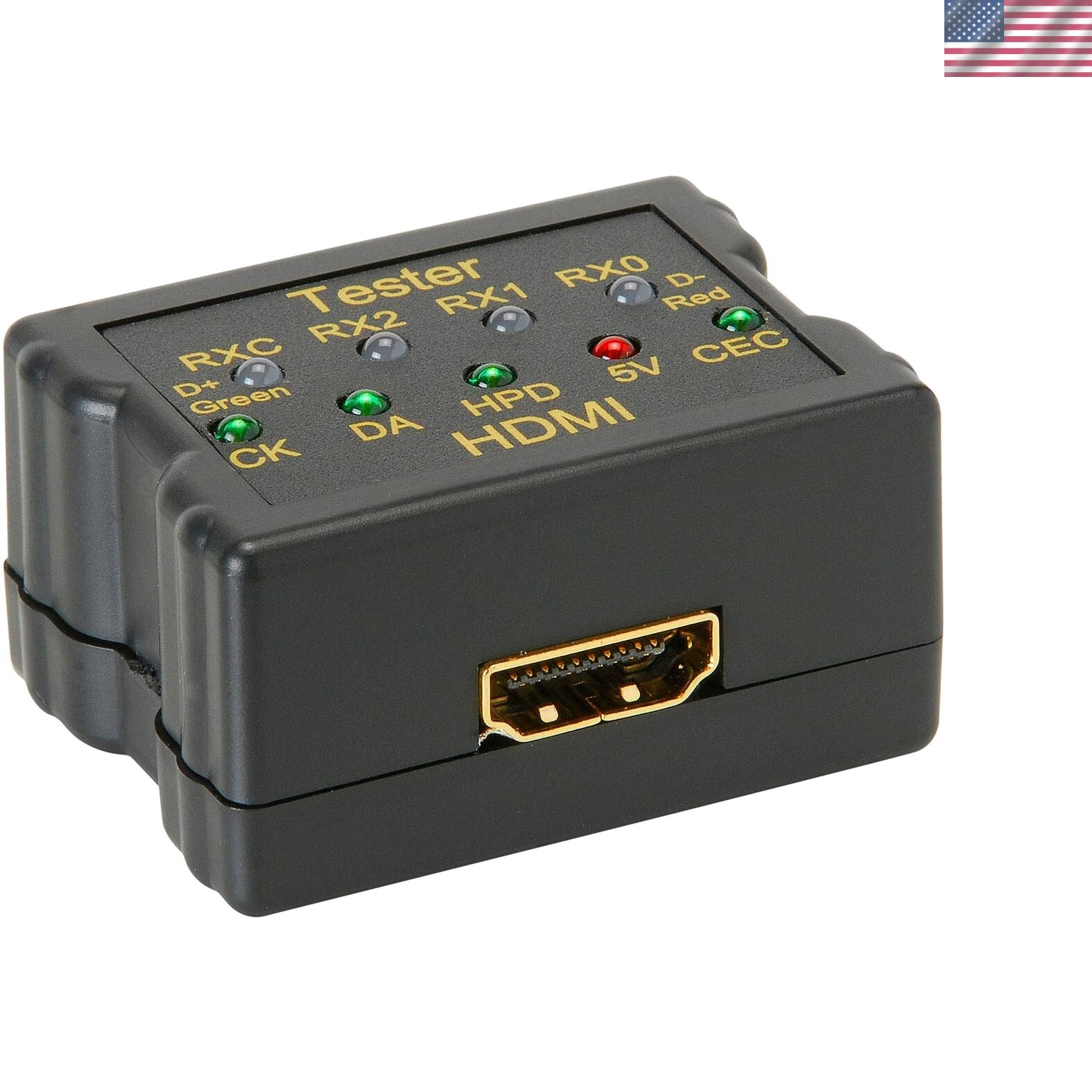 Compact HDMI Cable Signal Tester: Diagnose Connections with 