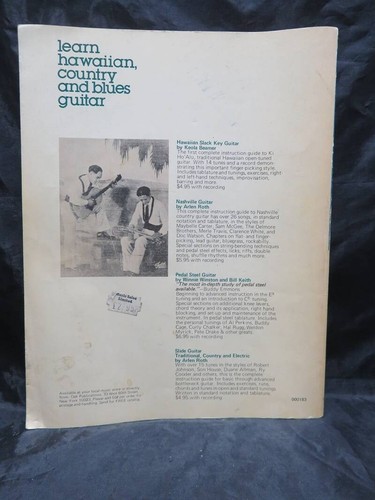 Sheet Music Book The Dobro Book & Dobro Record - Picture 8 of 8