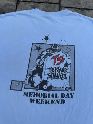Vintage 00s Terror Squad Fat Joe Memorial Weekend Rap T-Shirt | eBay
